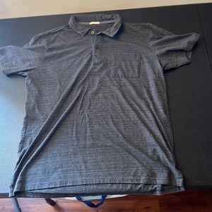 GU Dark Gray Polo Short Sleeve Short SZ XL